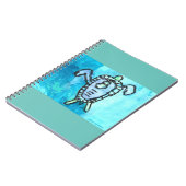 KinderenKunst voor CHOC - Zee schildpad Notitieboek (Linkerzijde)