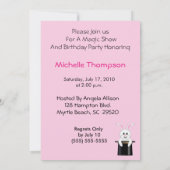 KinderenMagische Show Vervroegde feestdagen Kaart (Achterkant)