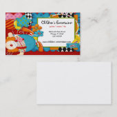 kinderentertainer visitekaartje (Voorkant / Achterkant)