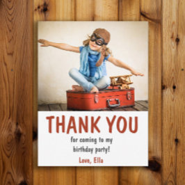 Kinderfeest Dank je wel Briefkaart