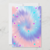 Kinderfeest ter gelegenheid van een verjaardag. kaart (Achterkant)