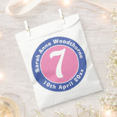 Kinderfeestdag feestdag met leeftijd bedankzakje (Geknipt)