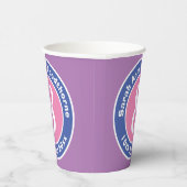 Kinderfeestdag feestdag met leeftijd papieren bekers (Rechts)