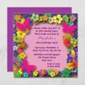 Kinderfeestje: Mijn geheime tuin Kaart (Voorkant / Achterkant)