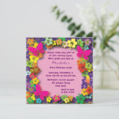 Kinderfeestje: Mijn geheime tuin Kaart (Staand voorkant)