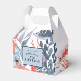 Kinderfeestje onder de zee bedankdoosjes