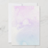 Kinderfeestje van regenboogmeisjes Gifts Kaart (Achterkant)