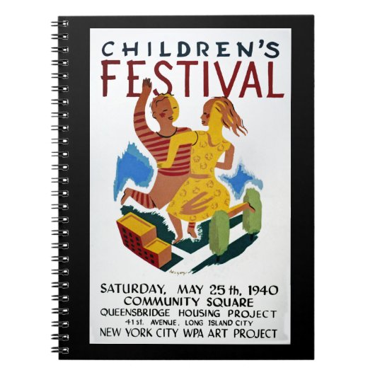 Kinderfestival Notitieboek (Voorkant)