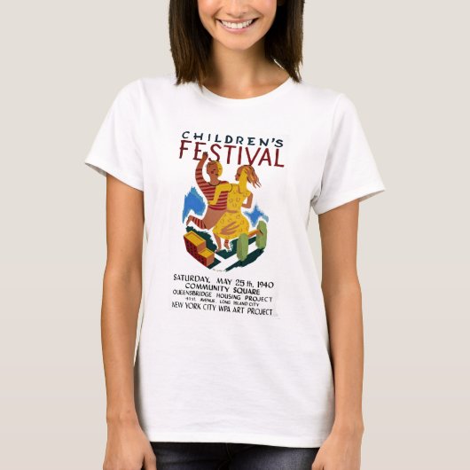 Kinderfestival T-shirt (Voorkant)