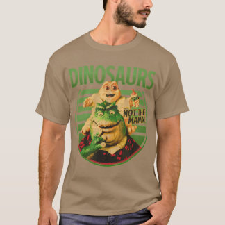 Kinderfilm 90S Grappige MamaV Jurassic vriend T-shirt