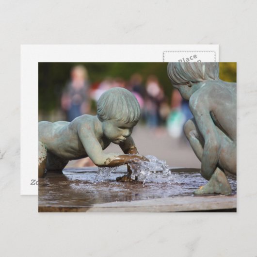 Kinderfontein Briefkaart (Voorkant / Achterkant)