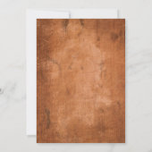 Kinderfoto's Vintage Hout Save the Date (Achterkant)