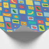 Kinderfruit en -groente cadeaupapier (Hoek)