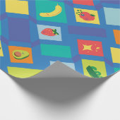 Kinderfruit en -groente cadeaupapier (Hoek)