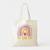 Kindergar voor kleine kinderen met Tamer Daycare Tote Bag (Achterkant)