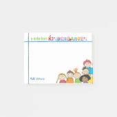 Kindergarten Aangepaste titel Postit Notes (Voorkant)