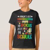 Kindergarten Abschied Junge Mädchen Schule Schulki T-shirt (Voorkant)