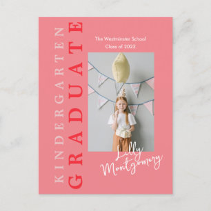 Kindergarten Afstuderen Briefkaart 5 Foto's