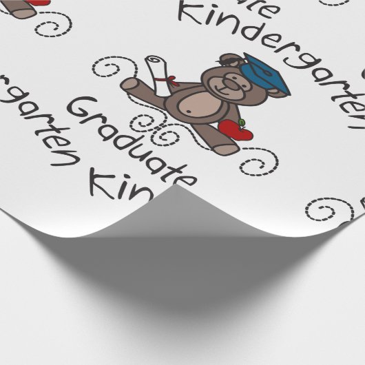 Kindergarten Afstuderen Cadeaupapier (Hoek)