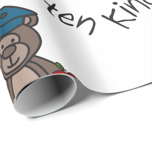 Kindergarten Afstuderen Cadeaupapier (Rol Hoek)