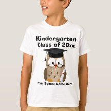 Kindergarten Afstuderen Custom Wise Owl Kinder