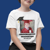 Kindergarten Afstuderen Foto Aangepast Afstuderen T-shirt