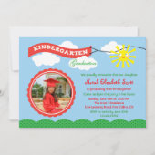 Kindergarten Afstuderen Fotouitnodiging Kaart (Voorkant)