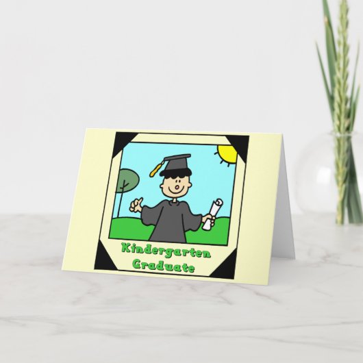 Kindergarten Afstuderen Gifts Kaart (Voorkant)