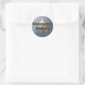 Kindergarten Afstuderen Gifts Ronde Sticker (Tas)