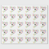 Kindergarten Afstuderen oppakpapier Cadeaupapier (Vlak)