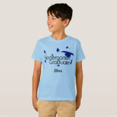 Kindergarten Afstuderen Shirt (blauw) (Voorkant volledig)