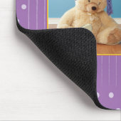 Kindergarten Afstuderen Teddy Bear op Paars Muismat (Hoek)