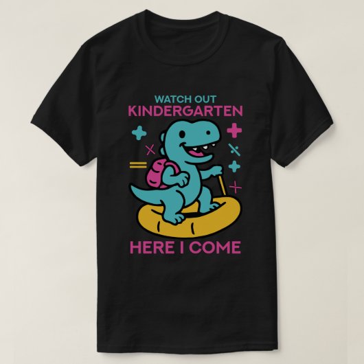 Kindergarten bekijken t-shirt (Design voorkant)