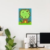 Kindergarten - Boom van Vera Trembach Poster (Thuiskantoor)