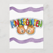Kindergarten Briefkaart (Voorkant)