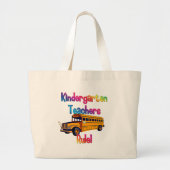 Kindergarten Canvas tas leraar (Voorkant)