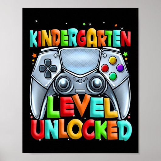 Kindergarten Ck To School Kids Level Kindergarten  Poster (Voorkant)