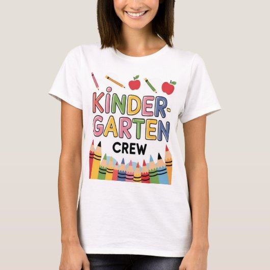 Kindergarten Crew T-shirt (Voorkant)
