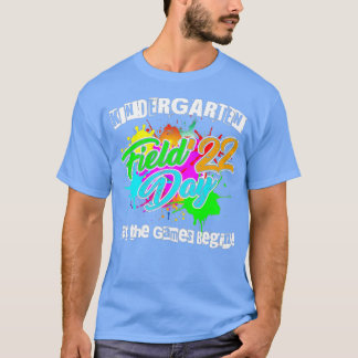 Kindergarten, Dag 2022, laat de Spelen beginnen me T-shirt
