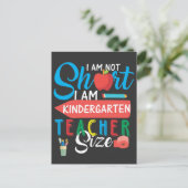 Kindergarten Dag Onderwijsdag Briefkaart (Staand voorkant)