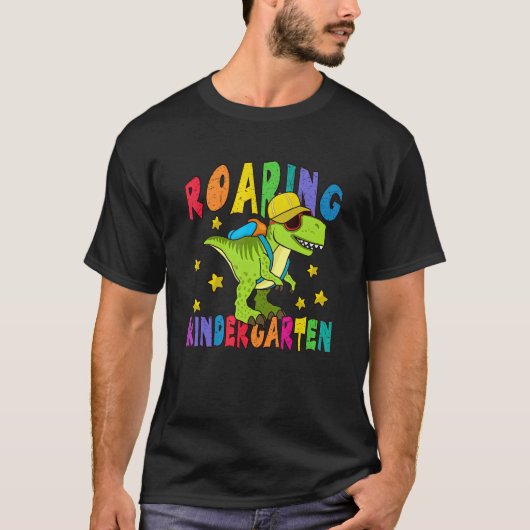 Kindergarten Dinosaur Rex T-shirt (Voorkant)