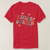 Kindergarten Eerste dag van de School Terug naar S T-shirt (Design voorkant)