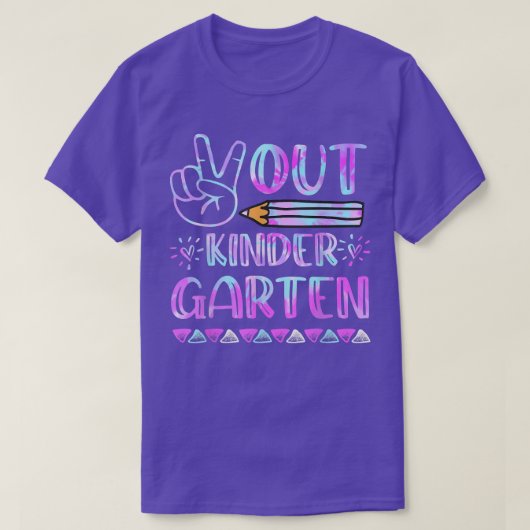 Kindergarten en kinderschilderachtigen, laatste da t-shirt (Design voorkant)