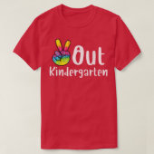 Kindergarten en kleurstof Afstuderen klasse van T-shirt (Design voorkant)