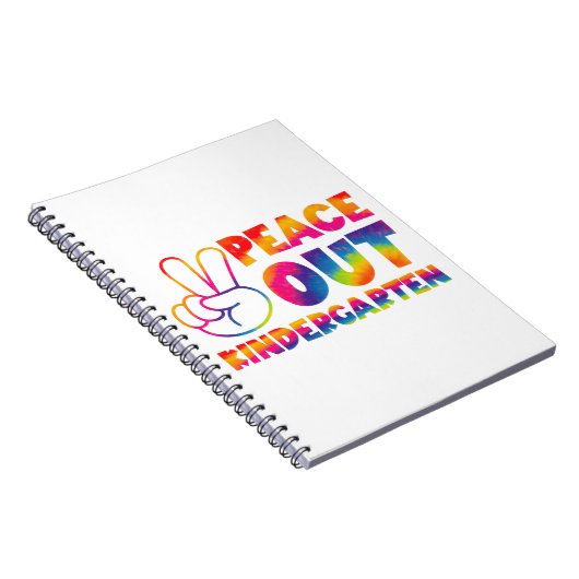 Kindergarten en kleurstof op de laatste dag van de notitieboek (Rechterzijde)