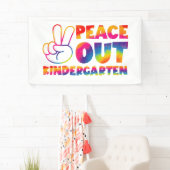 Kindergarten en kleurstof op de laatste dag van de spandoek (Insitu)