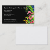 Kindergarten en Visitekaartjes van de middelbare s (Voorkant / Achterkant)