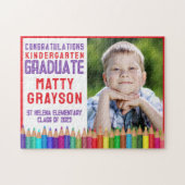 Kindergarten Foto Afstuderen Legpuzzel (Horizontaal)