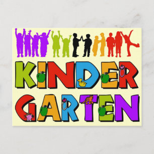 Kindergarten Fun Briefkaart