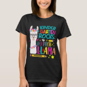 Kindergarten Geen Prob-Llama Kleding T-shirt (Voorkant)